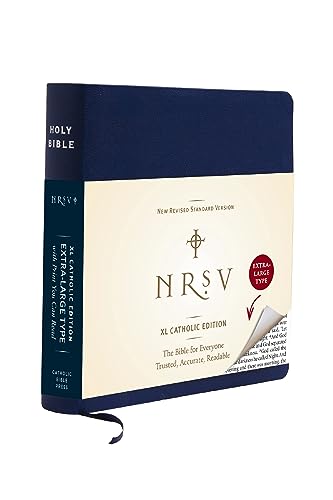 NRSV XL, Catholic Edition, Navy Leathersoft: Holy Bible von Thomas Nelson